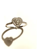 Anneau Lucciole Gioielli Femme LOVE in Or blanc Diamante 0.19 Ct ANSENSE/2 - ANSENSE/2